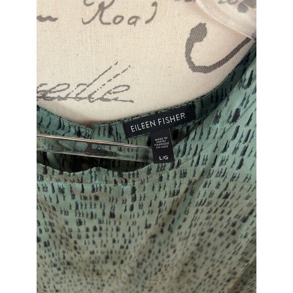 B12 Eileen Fisher Nori Silk  Pants Set Womens M/L Minimalist  Lounge Lazy Luxury - Picture 5 of 14